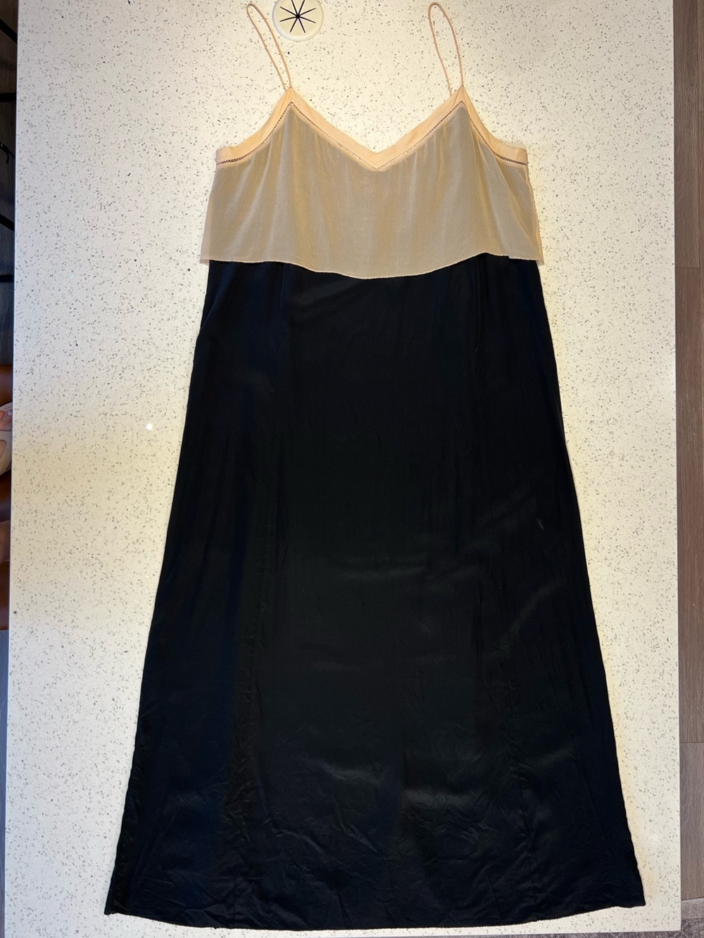 Club Monaco Archival 100% Silk 90s Style Minimalist Maxi Slip Dress S 8